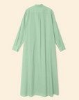 Xirena Boden Dress in Sage Leaf flat lay back