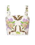 Misa Lois Sleeveless Crop Top by itself