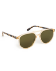 Krewe Brando Champagne Iberia Polarized side view by itself