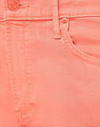Mother the Mid Rise Maven Ankle close up front