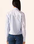 Cissa the Raw Edge Western Shirt back