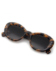 Krewe Margaret Venezia Sunglasses folded flat