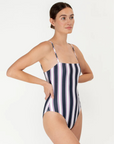 Mikoh Malta Stripe One Piece side/front