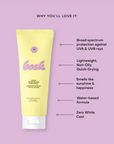 SPF 50 Lotion Sunscreen Travel Size specifications