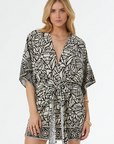 YFB Willa Wrap Mini Dress close up