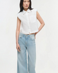 Simkhai Greer Super Wide Leg close up