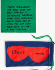 Clare V Julia Sunglasses bag and cloth