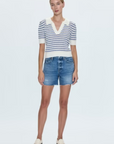 Pistola Andie Denim Short front view