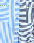 Hunter Bell Hudson Stripe Shirt close up front