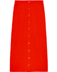 The Great the Button Front Sweater Skirt by itself