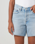 Agolde V Waist Short close up