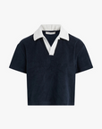 Favorite Daughter the Crop Beach Shirt by itself front