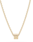 Adina Reyter Diamond Dice Big Bead 14K on rolo