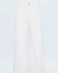 Pistola Lana Crop Vivid White by itself