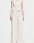 Simkhai Ramaina Tank Ivory full body