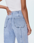 Pistola Blair Barrel Leg Jean close up back