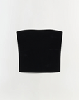 Simkhai Nicole Tube Top Black by itself