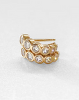 Thatch Astrid Hoop Earring laying down