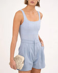 Nonchalant Tatiana Short front view