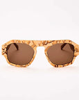 Louie Nice Nougat Aviator Sunglasses front
