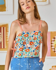 Hunter Bell Meg Print Cami Top front