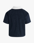Favorite Daughter the Crop Beach Shirt by itself back