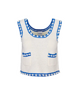 Hunter Bell Clover Sweater Tank by itself
