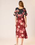 Natalie Martin Ella Top Poppy Print back