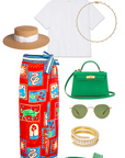 Hunter Bell Paloma Wrap Skirt outfit ideas