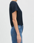 Favorite Daughter Cropped Collegiate Tee side