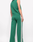Greylin Weston Sleeveless Athletic Half Zip full body back