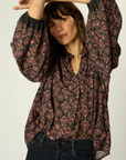 Natalie Martin Iris Long Sleeve Top arms up