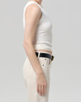 Isabel Rib Tank Pashmina side