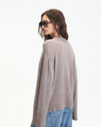 Asclepias V-neck Sweater back/side