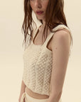 Capri Knit Top close up side