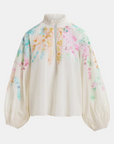 Essentiel Hitrus Appliqued Detail Top by itself