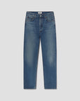 90's Pinch Waist High Rise Straight (Weightless) laid flat