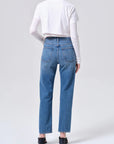 90's Pinch Waist High Rise Straight (Weightless) full body back