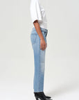 90s Crop Midrise Loose Straight in Vault