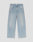 Low Curve Jean in Memory front view on white background