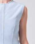 Barton Dress shoulder detail