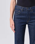 Mid Rise Kick Boot (Comfort Stretch) super close up front
