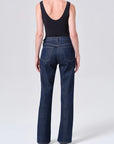 Mid Rise Kick Boot (Comfort Stretch) full body back