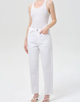 Maria Bodysuit in White full body front