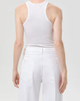 Maria Bodysuit in White back