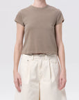 Adine Shrunken Tee Trail front