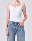 Jordan Tank in White front