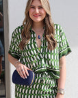Cara Cara Calvia Print Top