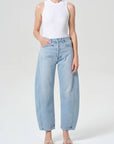 Luna High Rise Pieced Taper (Weightless) full body front