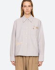 Lavinia Shirt front, no tuck